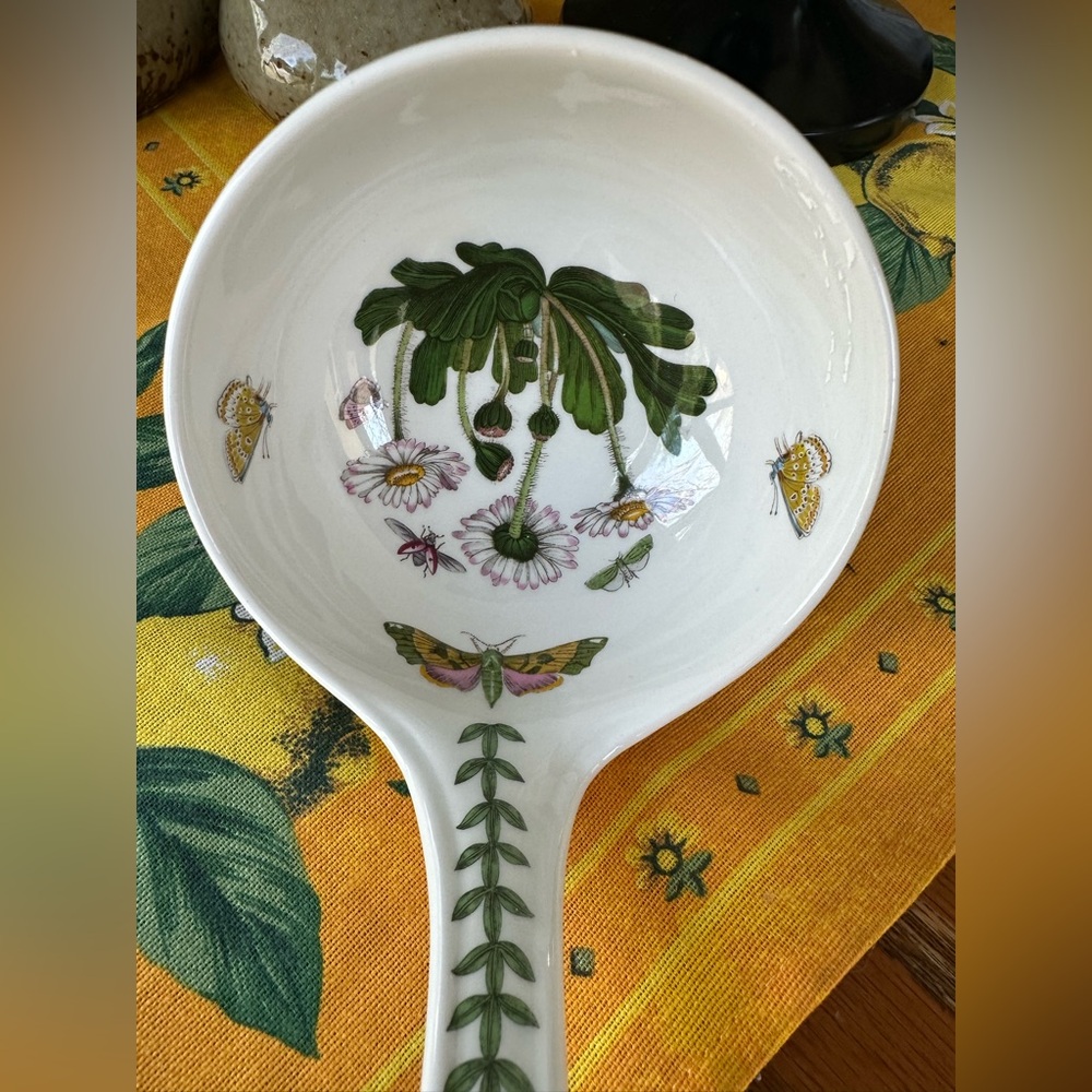 Portmeirion Botanic Garden Design Tureen Ladle Spoon Rest EUC - Picture 7 of 7